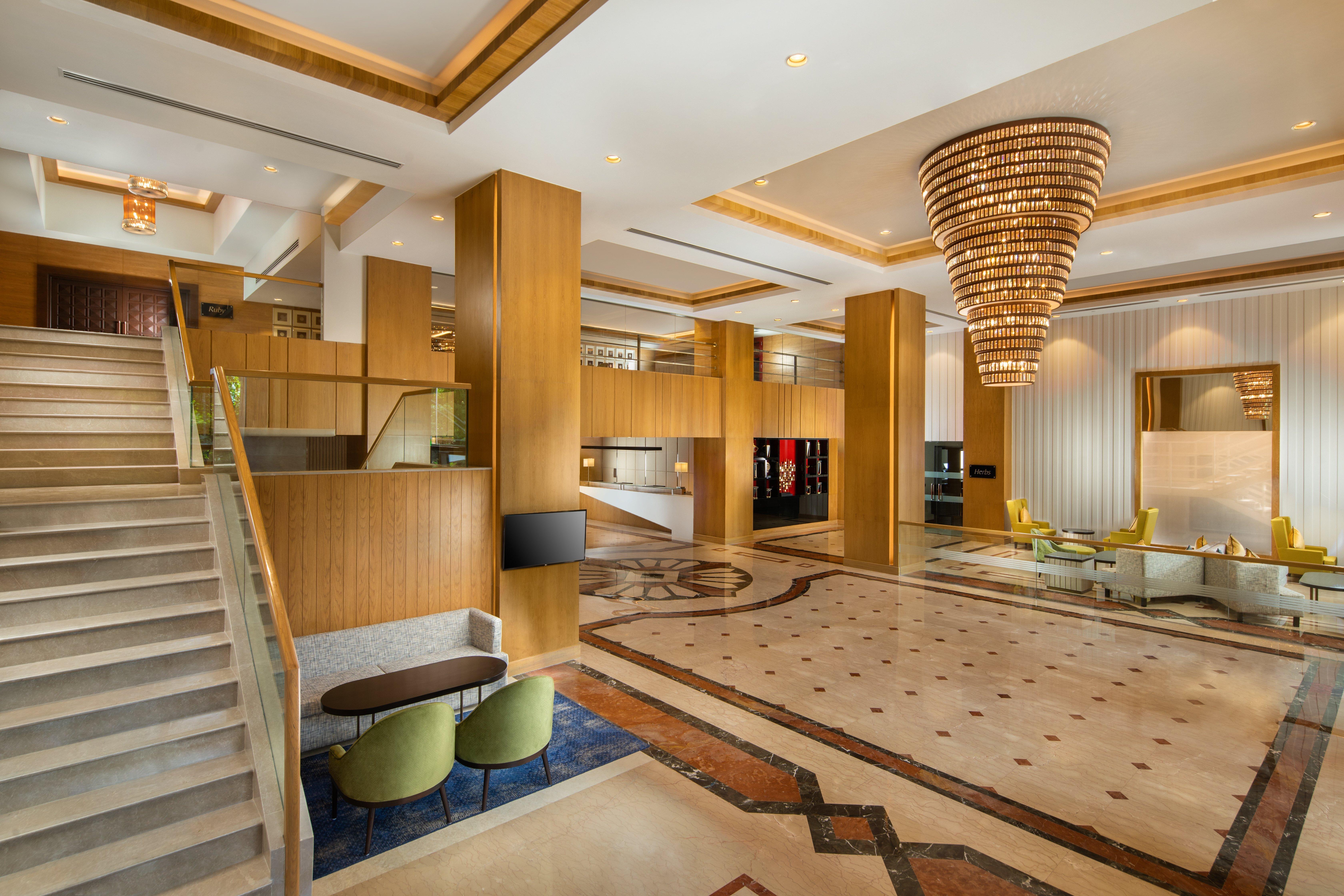 Holiday Inn Agra Mg Road An Ihg Hotel Exterior foto Lobby